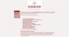Desktop Screenshot of dogwoodpromotions.com